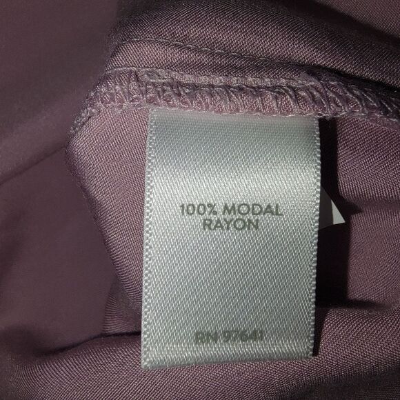 J. Jill lavender rayon blouse top Size Large - Picture 3 of 6